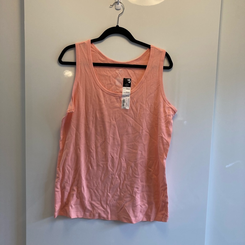 New peach tank top size XXL